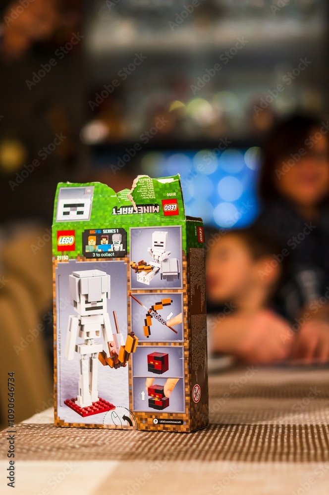 Naklejka premium Lego Minecraft