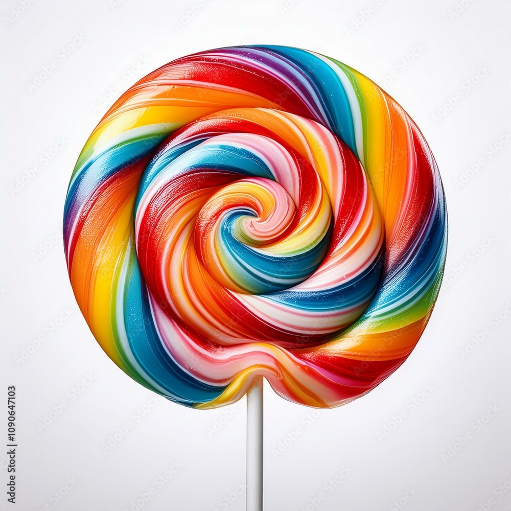 Obraz premium lollipop isolated on white