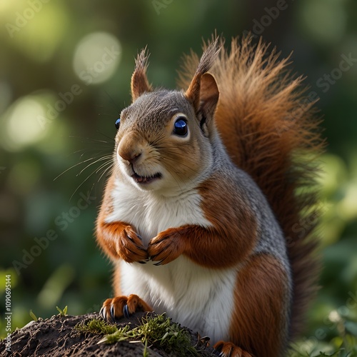 squirrel on a tree