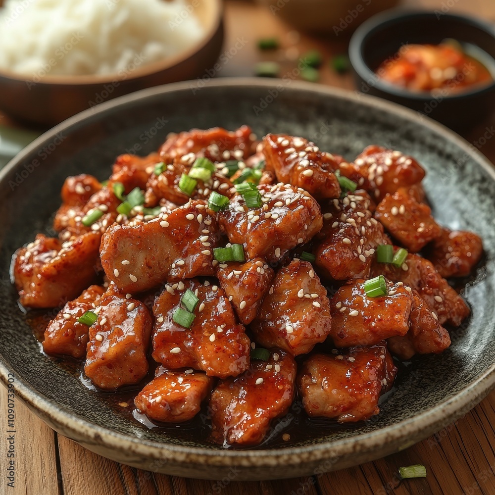 Korean Sweet and Spicy Chicken Bites Korean Sweet and Spicy Chicken Bites