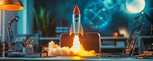 Symbolic Rocket Launching f...