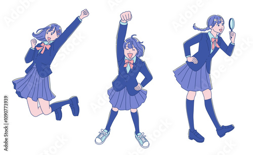 ジャンプ女子高生_冬セット