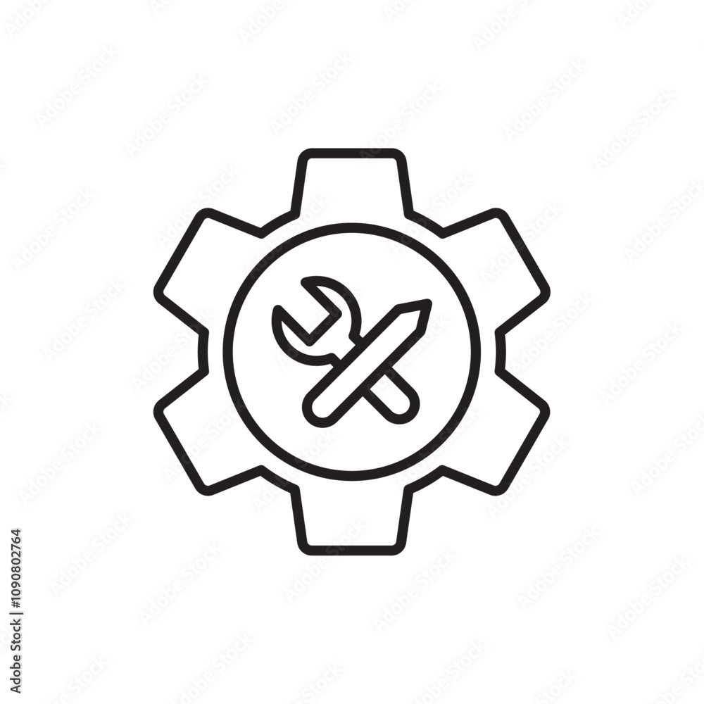 Obraz premium Business development icon web design in vector