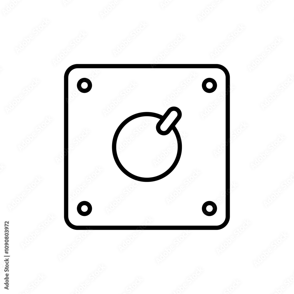 Dimmer icon web design in vector Dimmer icon web design in vector