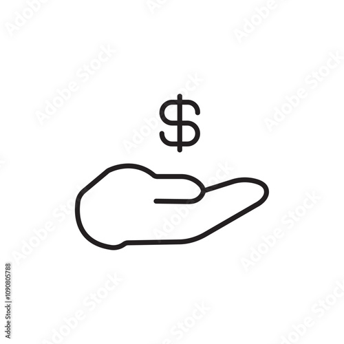 Loan icon web design in vector