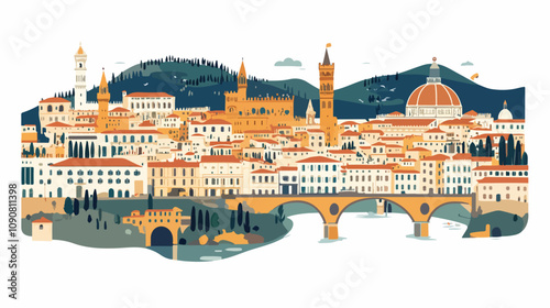 Detailed Map of Florence Italy Showing City Plan - Travel Guide for Tourists and Explorers