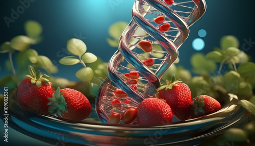 DNA Extraction from Strawberries,bean photo