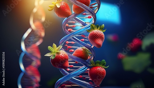 DNA Extraction from Strawberries,bean photo