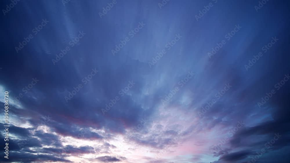time lapse of sunset or dawn sky in summer time lapse of sunset or dawn sky in summer