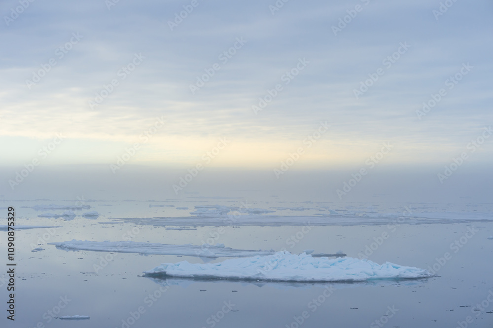 Arctic Ocean 81°North, Svalbard archipelago, Norway, Europe Arctic Ocean 81°North, Svalbard archipelago, Norway, Europe