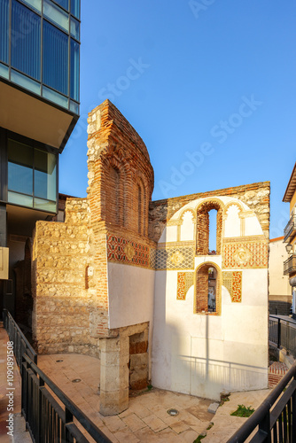 Remains of the old San Gil church. Guadalajara, Spain.