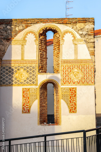 Remains of the old San Gil church. Guadalajara, Spain.