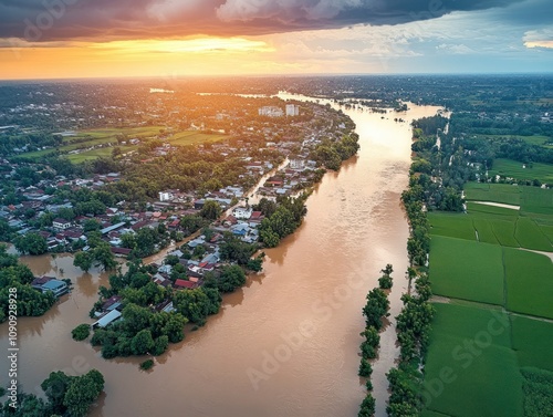 Flood disaster response, managing emergencies in flood-prone areas photo