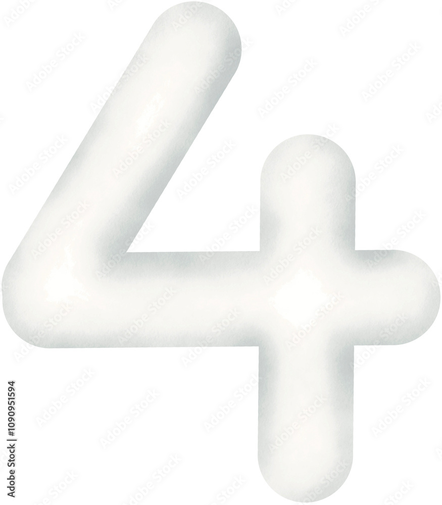 Obraz premium Number