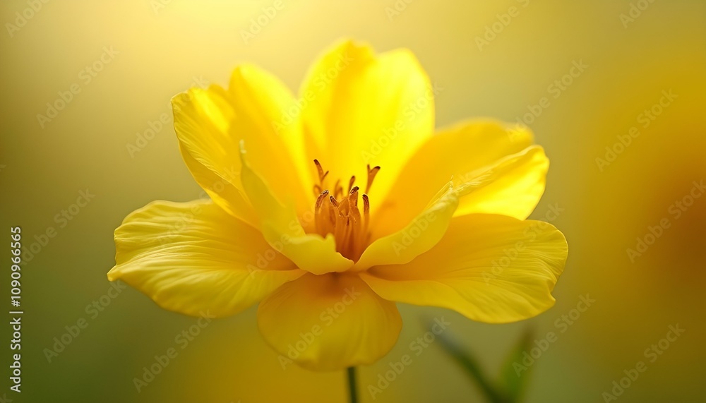 Fototapeta premium close up of yellow flower