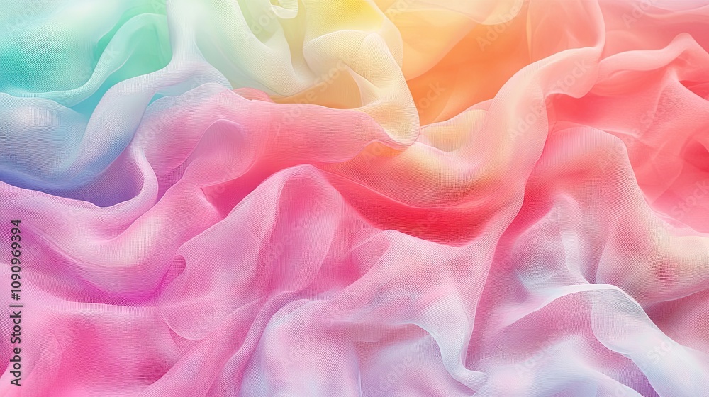 Obraz premium Abstract Symphony of Fluid Hues