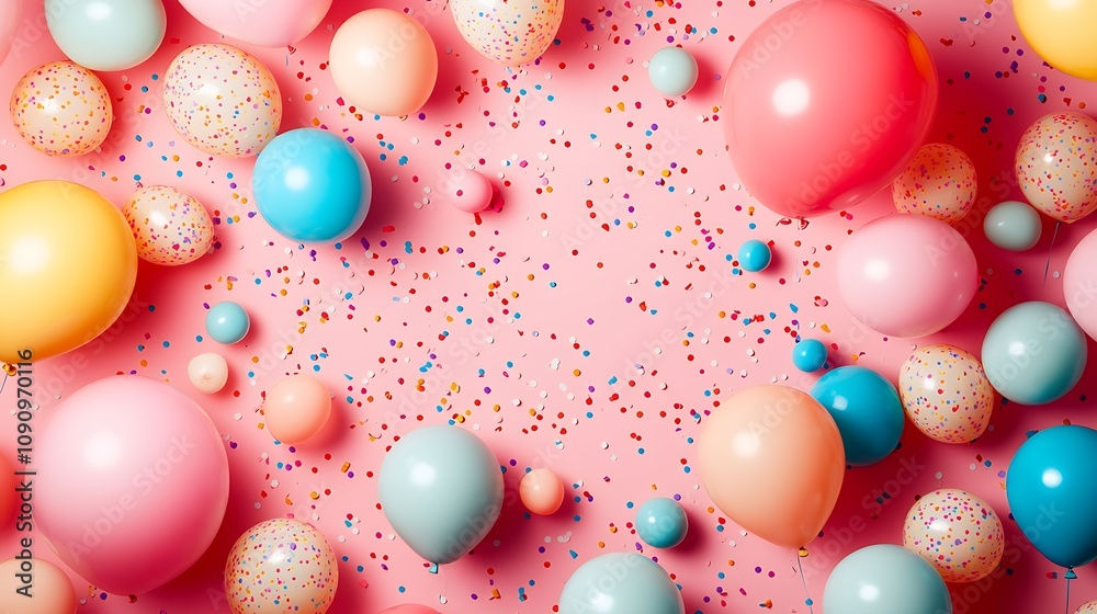 Colorful Balloon Celebration Colorful Balloon Celebration