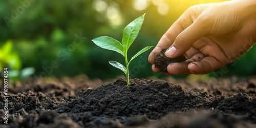 Regenerative carbon farming, enhancing soil health and capturing atmospheric carbon photo