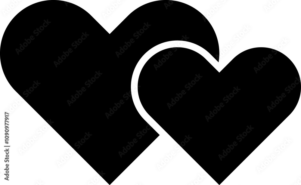 Heart Icon. Love symbol. Valentine's Day sign, emblem, black pictogram isolated on white background, flat style for logo, graphic and web design. Heart Icon. Love symbol. Valentine's Day sign, emblem, black pictogram isolated on white background, flat style for logo, graphic and web design.