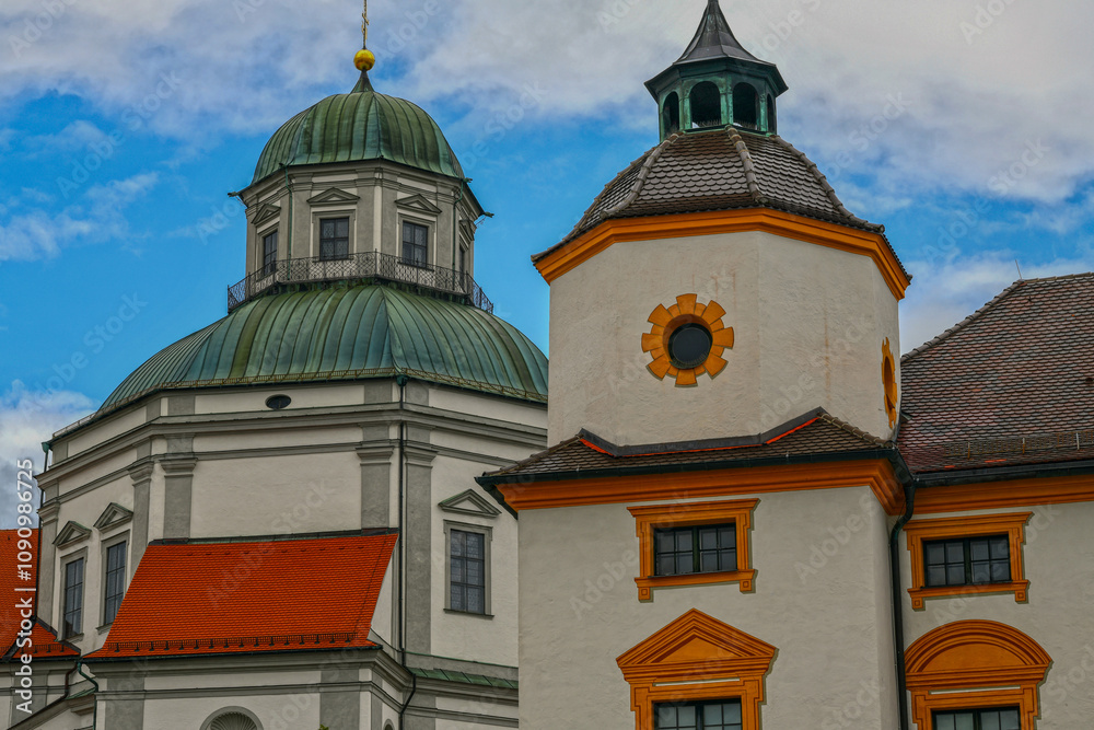 Fototapeta premium Basilika St. Lorenz in Kempten (Allgäu)