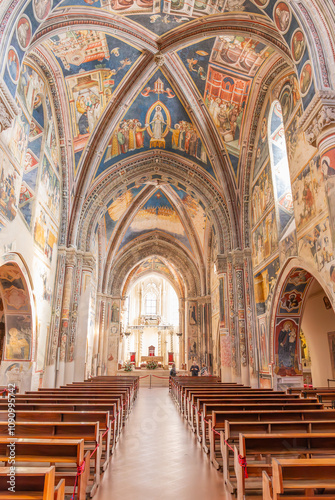 Galatina, Apulien, Italien. Basilika Santa Caterina d'Alessandria. photo