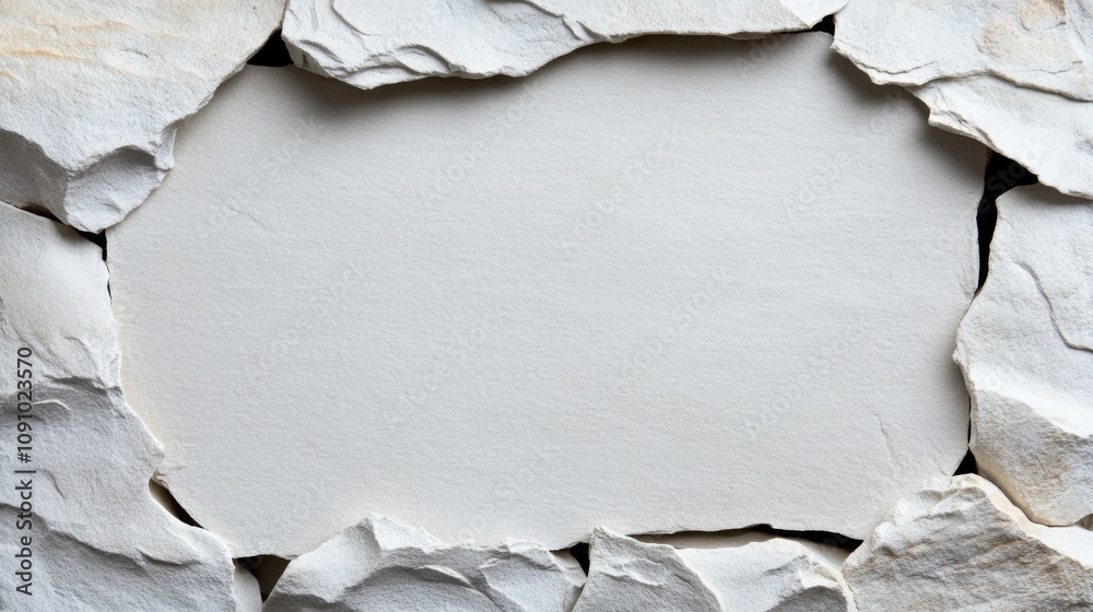 Torn paper edges frame a blank space, inviting creativity and imagination, AI Torn paper edges frame a blank space, inviting creativity and imagination, AI