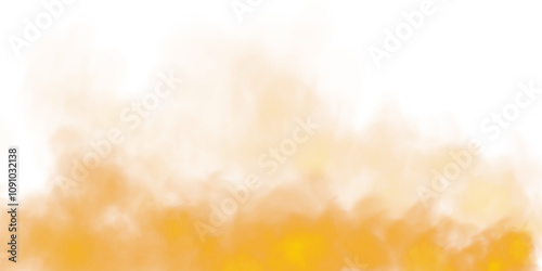Wallpaper Mural Bright Orange Smoke Cloud Illustration. Fantastic orange smoke. Magic smoke. Smog cloud on podium or stage. Fog vapor over ground or water surface, magic haze. PNG. Torontodigital.ca