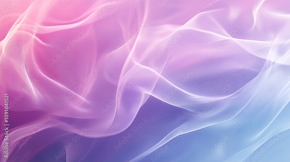 Obraz premium Serene Symphony of Pastel Hues