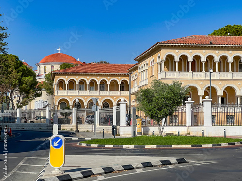 Archbishop's Palace in Nicosia, Southern Cyprus. photo