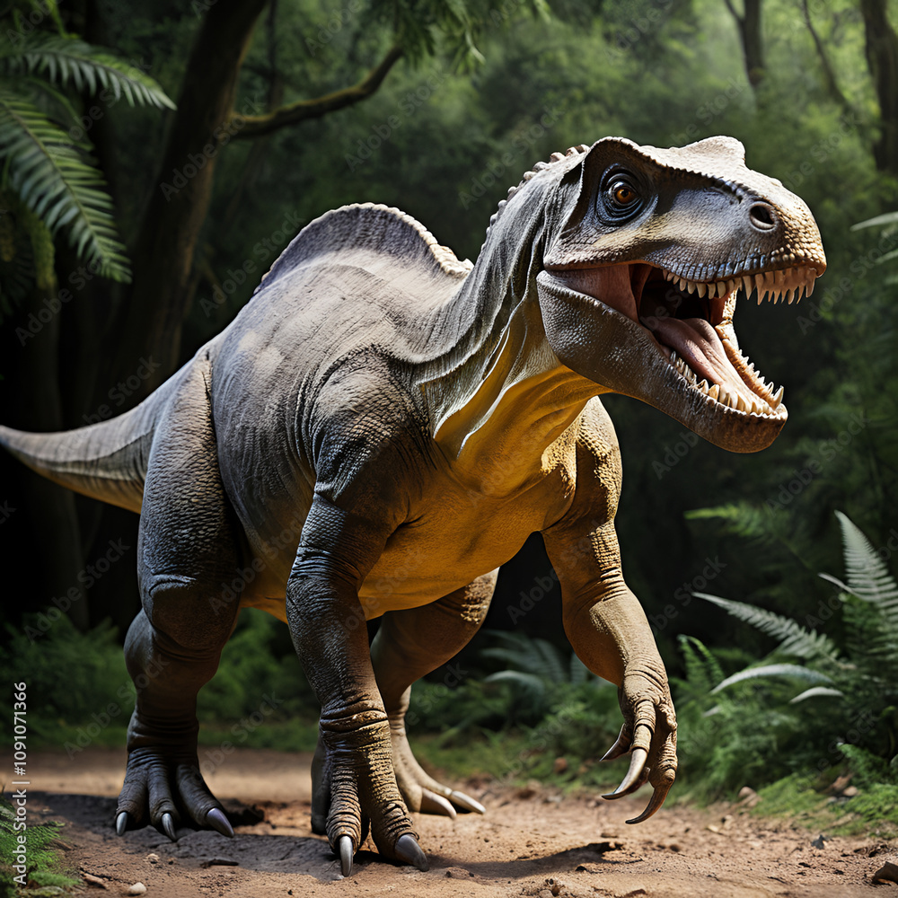 Fototapeta premium dinosaurs: Ampelosaurus 