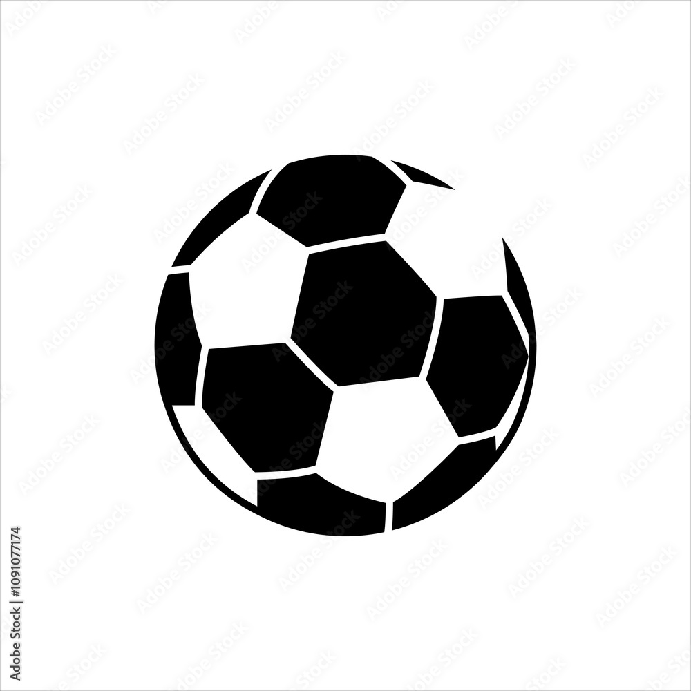 Fototapeta premium vector illustration of ball and sport separate