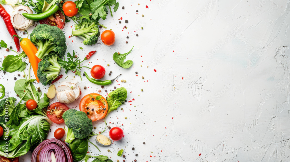 Vegan lifestyle Vegan food meals Healthy Eating Organic Fruits Fresh Vegetable Garden Seasonal Greens isolated white background Vegan lifestyle Vegan food meals Healthy Eating Organic Fruits Fresh Vegetable Garden Seasonal Greens isolated white background