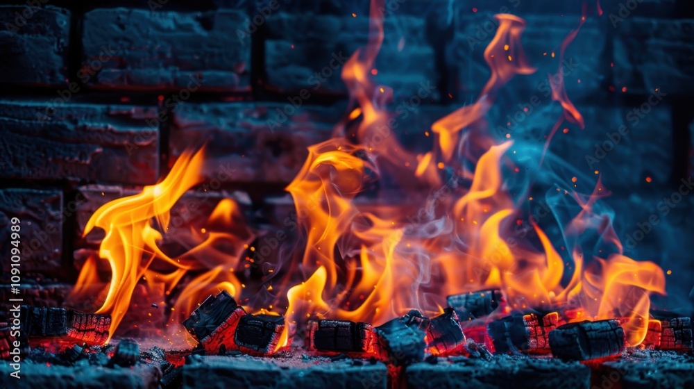 Obraz premium Firewalls: Systems that monitor and control network traffic, blocking unauthorized access and permitting secure outbound communication to safeguard data. 