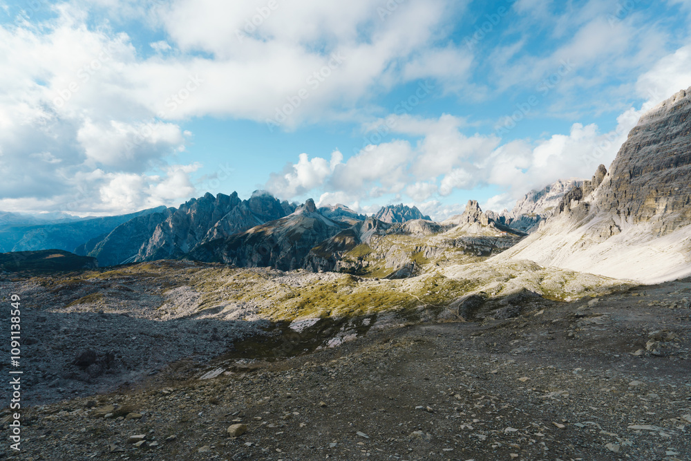 Fototapeta premium Beautiful landscape of Italian dolomites