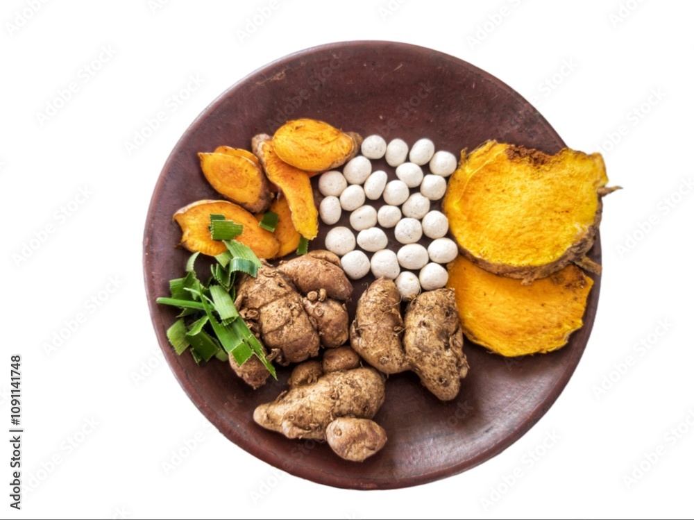 Fototapeta premium Javanese spices for herbal medicine