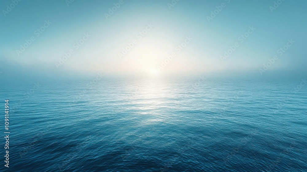 Fototapeta premium Soft focus gradient in ocean hues