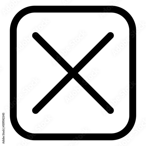 clear icon