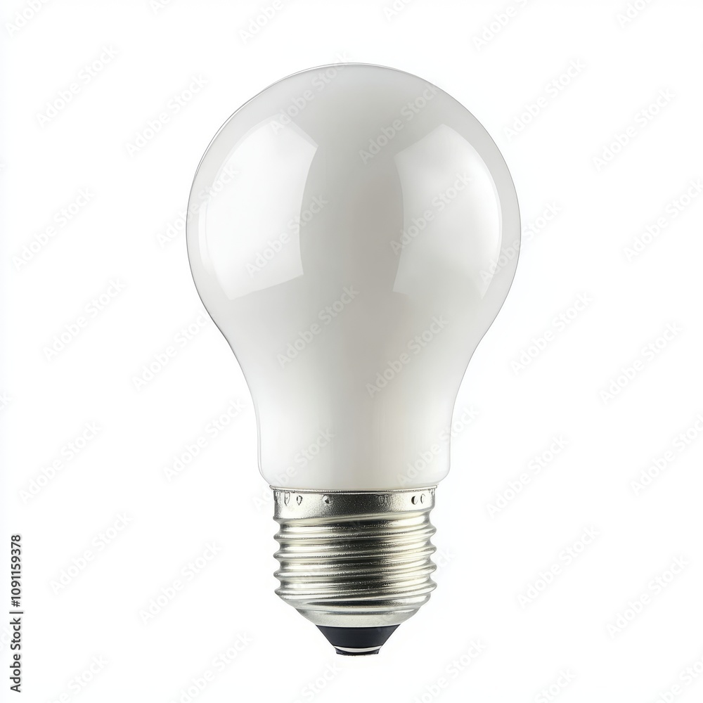 led light bulb isolated on white background led light bulb isolated on white background