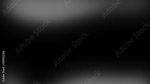 Lens Flares, Light Leak and Bokeh Dark Grey Old Monochrome Background with horizontal wavy tiny paper stripes. Spherical Optical Old Light creating an atmosphere of suspense and mystery black	