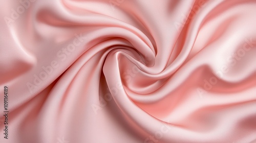 Elegant silk fabric textile design studio high-quality material soft texture close-up view fashion concept