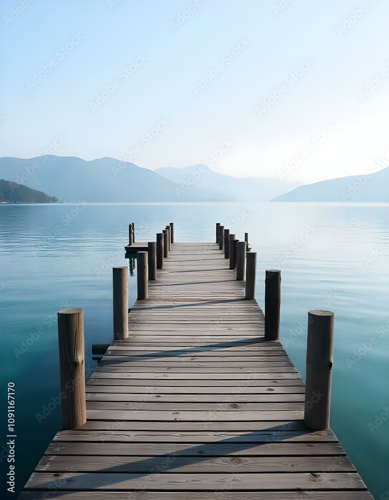 Fototapeta premium Dock of Tranquility 