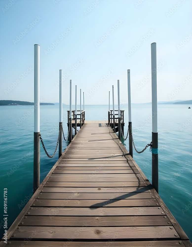 Fototapeta premium Dock of Tranquility 