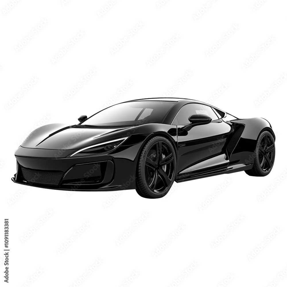 Naklejka premium High-Quality Isolated Car Image on Transparent Background
