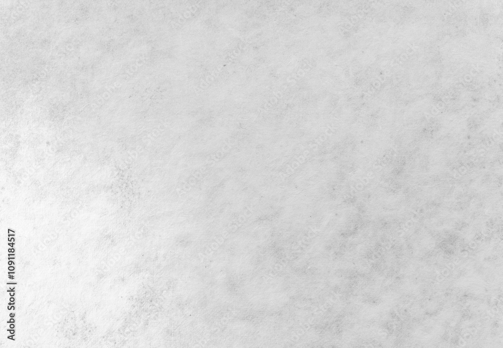 Obraz premium Old Paper white background from Japanese hand made pastel craft grey white mulberry flower rough textured. Recycled plain clean eco friendly handmade gray natural material for Christmas decoration.