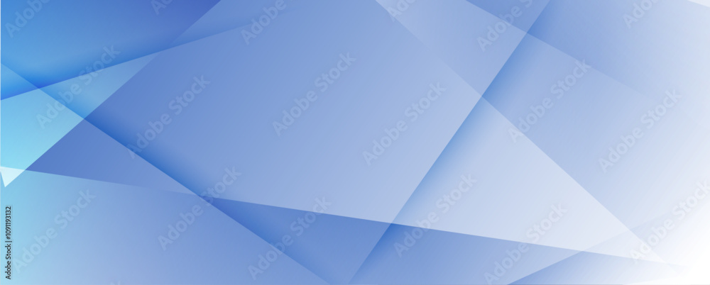 Obraz premium abstract blue background with triangles