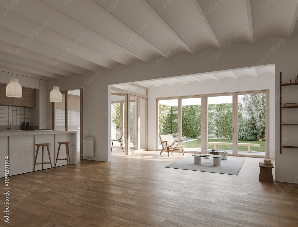 Obraz premium interior modern house