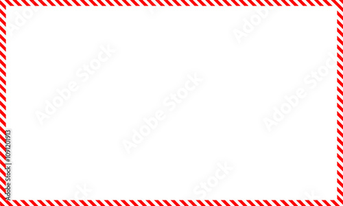 Merry Christmas frame. Christmas ornament patterns background. Red and green plaid Christmas patterns.Christmas concept for decoration