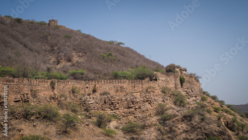Foto The architecture of Bundi in Rajasthan