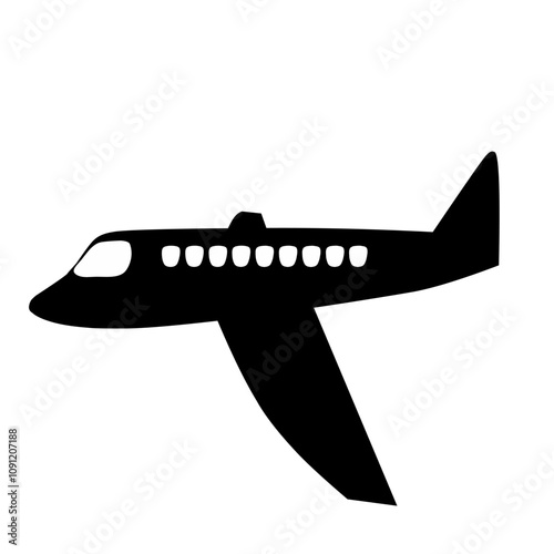 illustration of airplane