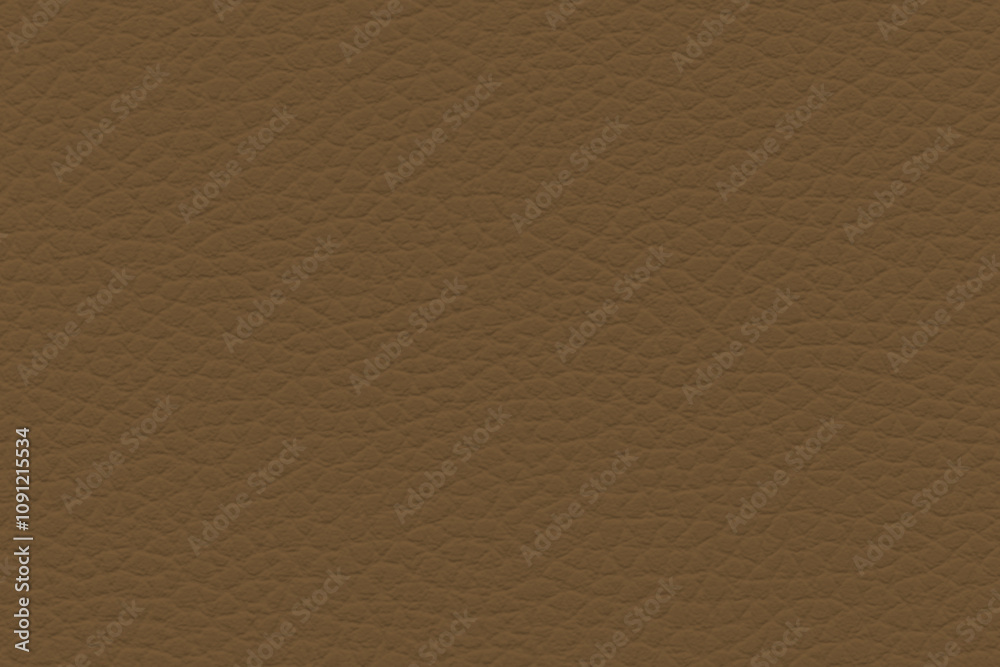 Fototapeta premium Warm Tan Leather Texture with Fine Grain Detail